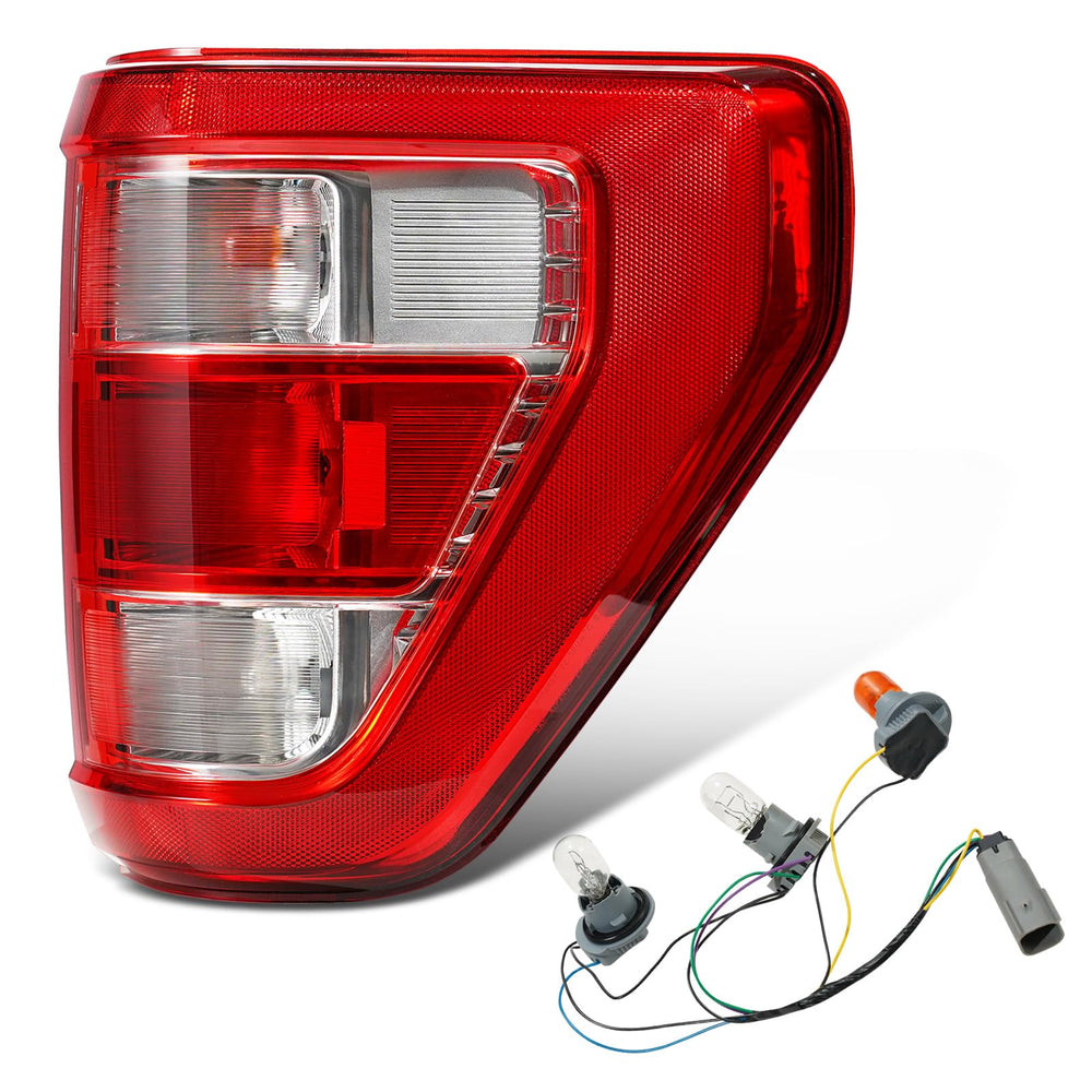 STRAUTOS right passenger tail light front view showing OEM-fit appearance and clarity