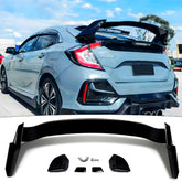 Sts.Ev01 front profile of spoiler showing aggressive styling and visual upgrade