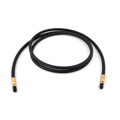 Sturdy Built front view of 7ft DOT brake hose showing full length and fittings for easy replacement