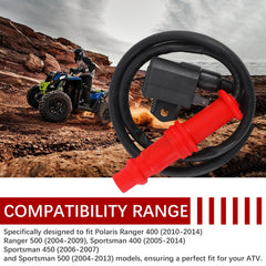 Stylemafia ignition coil installed on Polaris Ranger demonstrating direct-fit convenience