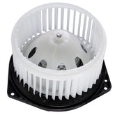 STZJAYE blower motor front view showing housing and mounting points for easy replacement