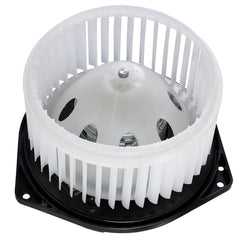 STZJAYE blower motor front view showing housing and mounting points for easy replacement