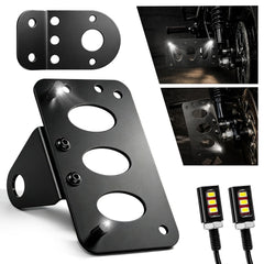 Suacopzar bracket front view showing compact profile and sleek finish benefits visibility