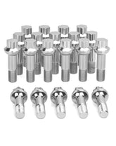 SUCOSO front view of boxed 20PCS lug bolts showing complete set and convenience