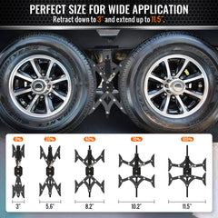 Sulythw detailed X-shaped mechanism showing multi-fulcrum strength