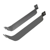 SUMECARGO front view of fuel tank straps showing durable finish and corrosion resistance