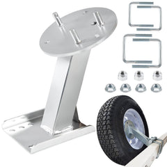 Sunluway front view of bracket showing compact design and secure mounting benefit