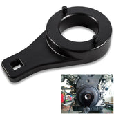 Sunluway front view of pulley holder showing secure fit and fast setup