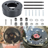 Sunluway front view of remover/installer kit showing complete components and durability