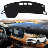 Sunsdrew front view of Rogue dash cover showing precise fit and clean finish