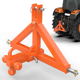 SUNSHINE FARMRE front view receiver showing 2" opening and multiple ball options for versatility