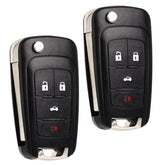 SUPALAND front view of flip key fob showing buttons and logo, easy replacement