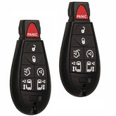 SUPALAND front view of remote fob showing buttons and brand, clear replacement option