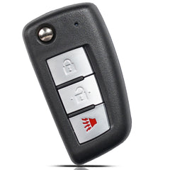 SUPALAND front view of flip key fob showing buttons and form factor for easy replacement