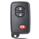 SUPALAND front view of replacement key fob showing button layout and fit benefit