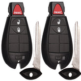 SUPALAND front view of two-pack key fobs showing fit and ready-to-program benefit
