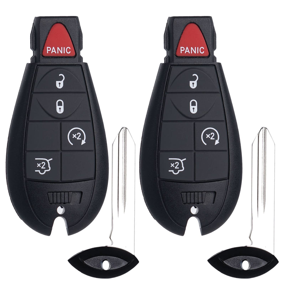 SUPALAND front view key fob showing buttons and shape for easy replacement