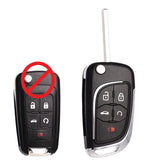 SUPALAND front view of key fob showing five-button layout for easy identification