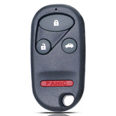 SUPALAND front view of 4-button key fob showing OEM-style design and easy replacement