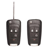 SUPALAND front view remote fob showing buttons and shape for easy replacement