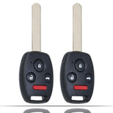 SUPALAND front view of two remote heads showing button layout and fit benefit