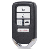 SUPALAND front view of key fob showing 5 buttons and ergonomic design