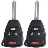 SUPALAND front view of key fob showing buttons and housing, reliable replacement
