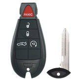 SUPALAND front view of replacement Dodge Dart key fob showing buttons and branding, easy identification