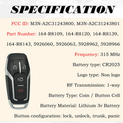 SUPALAND battery pre-installed inside fob demonstrating ready-to-program convenience
