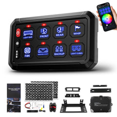SUPAREE front panel touchscreen showing clear controls and easy access benefit