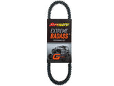 SuperATV front view replacement belt showing durable profile and fit benefit