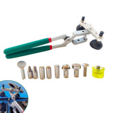 Suprwin front view of crimp plier showing overall shape and robust build for reliable repairs