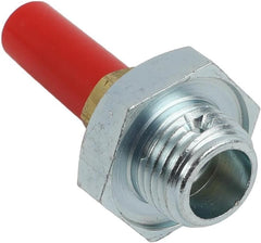Sure Shot close-up of threads and gasket highlighting leak-resistant design