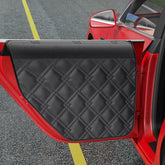 Surfcabin front packaging showing full door protector and features