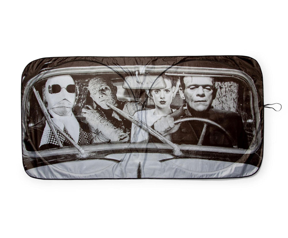 Surreal Entertainment front view showing full Universal Monsters artwork and sun protection benefits
