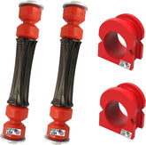 Suspension Dudes packaging showing front sway bar kit and part benefits
