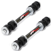Suspension Dudes front sway bar links packaging showing included pair and benefits