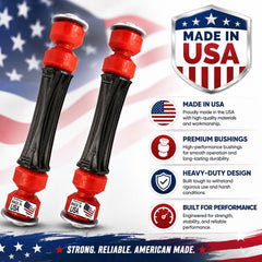 Suspension Dudes kit installed on front suspension improving handling stability