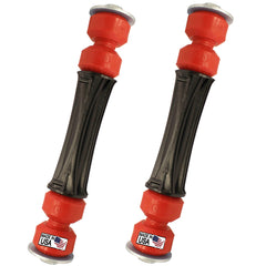 Suspension Dudes stabilizer link close-up showing robust steel construction