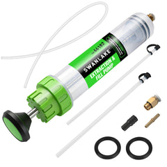SWANLAKE front view of pump showing compact design and handle benefit