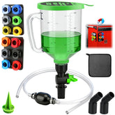 SWANLAKE GARDEN TOOLS funnel front view showing full kit and 1.5L capacity benefit