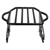 SWESGI front view of luggage rack showing compact profile and added cargo area