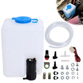 Swess front view of reservoir assembly showing complete kit and benefit of easy replacement