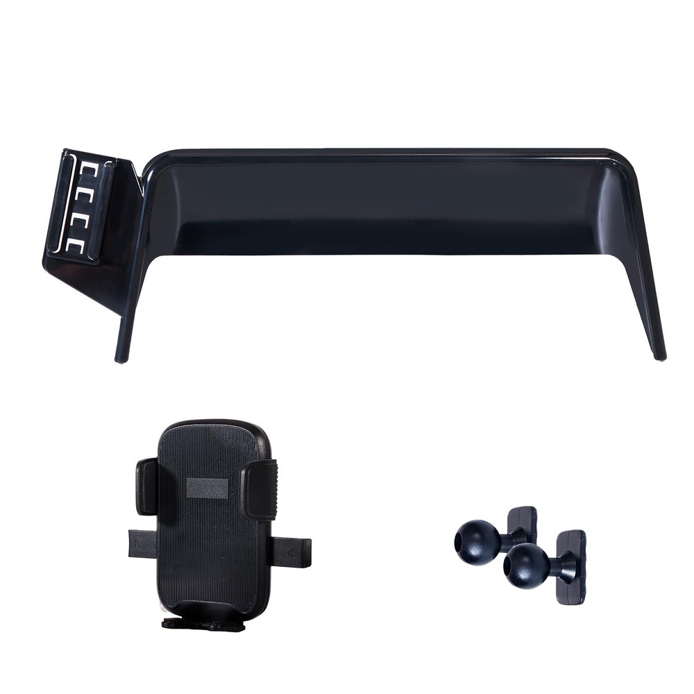 swifeather front-mounted on Nissan 8-inch screen for secure viewing