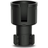 Swigzy front view holding Yeti tumbler for secure travel