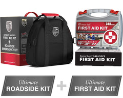 Swiss Safe open first aid case organized for quick access and safety