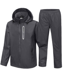 SWISSWELL front view of jacket and pants showing full coverage and fit