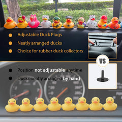 SWLOR set of 12 plastic duck plugs laid out to show size range and easy replacement benefits