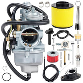 sworwin carburetor front view showing mounting points and improved fit