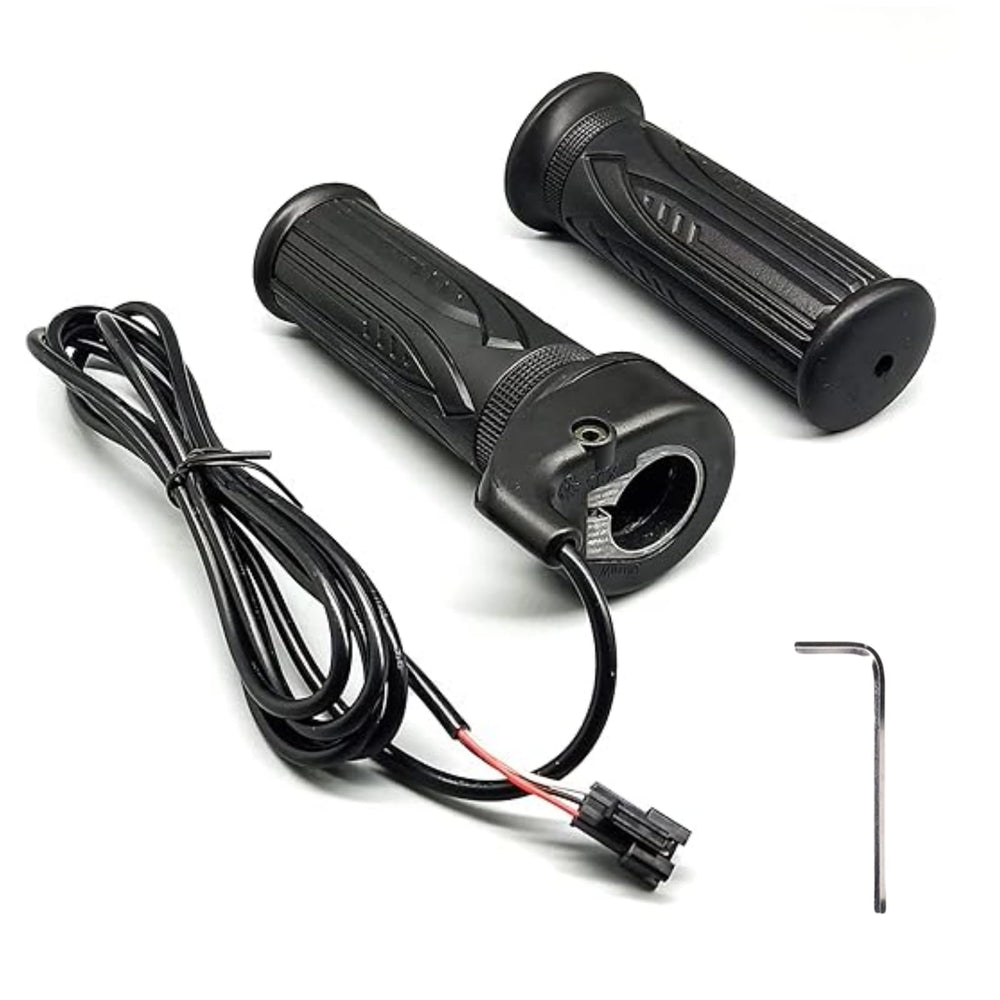 SWRXEarn throttle front view showing grip and housing for easy control
